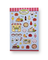 Cute Family Restaurant Food Sticker Sheet | Kawaii Korean Stationery | Planner Deco