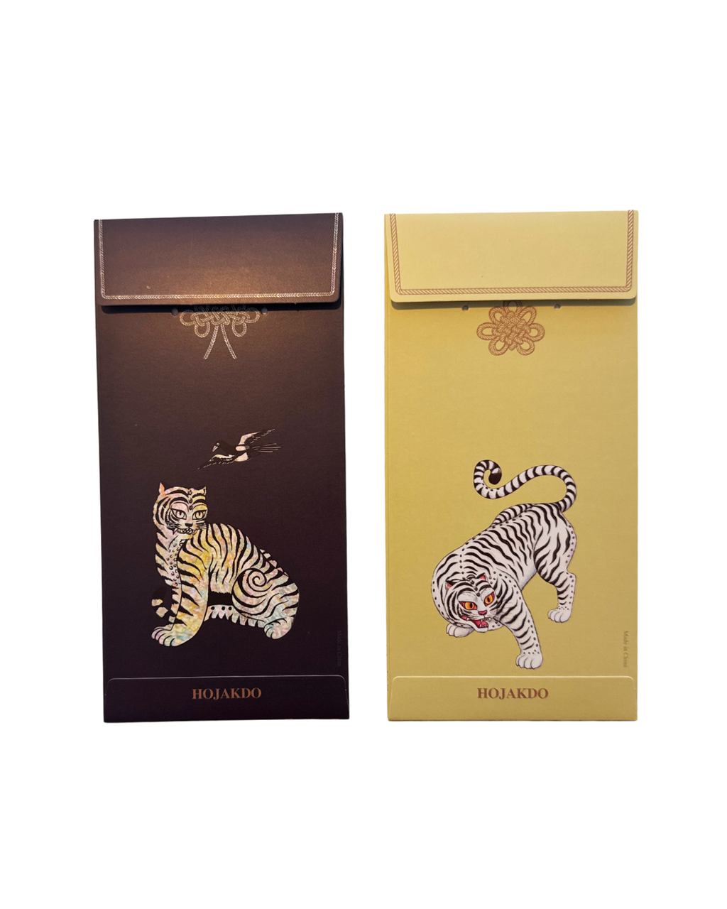 White Tiger Mother of Pearl Stationery Box | Letter Box