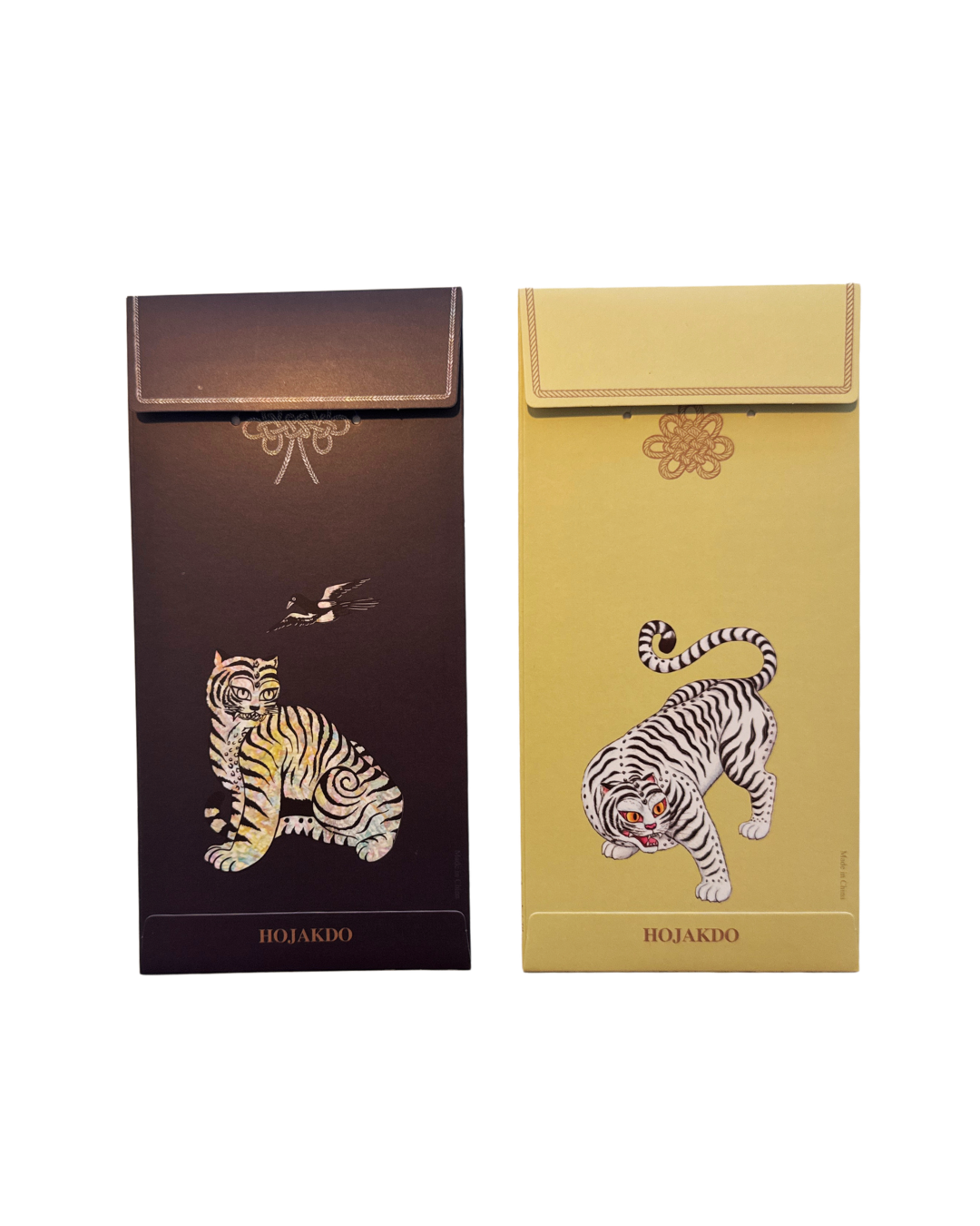 White Tiger Mother of Pearl Stationery Box | Journal Box