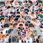 101-piece BTS (Bangtan Boys) Waterproof Sticker Set