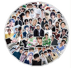 100-piece SEVENTEEN Waterproof Sticker Set