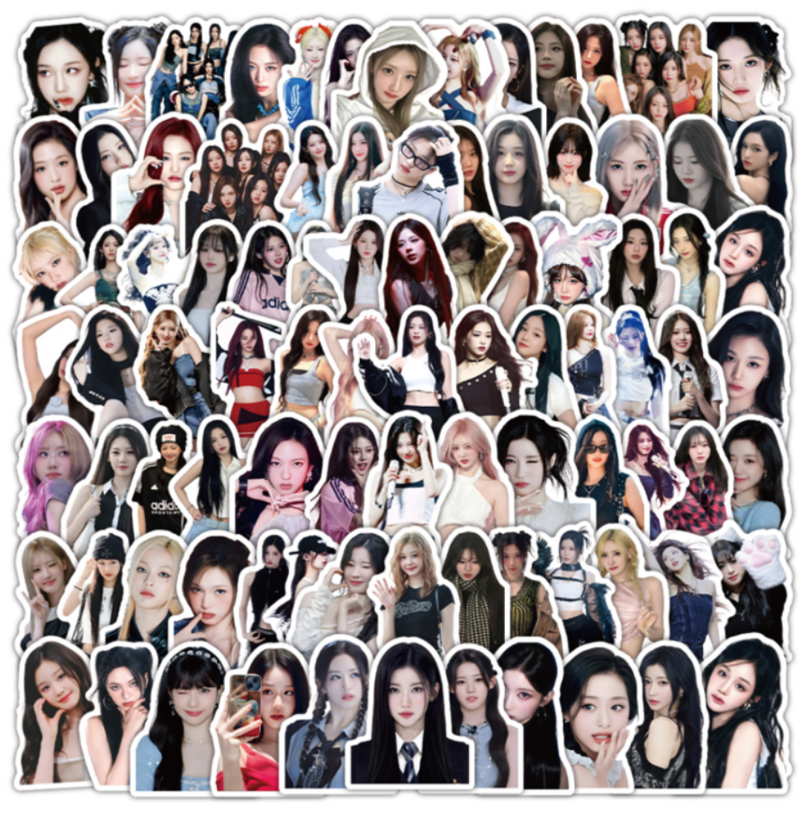 103-piece BABYMONSTER Waterproof Sticker Set