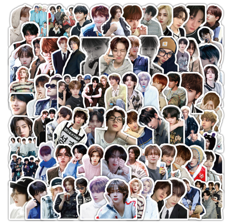 100-piece BOYNEXTDOOR Waterproof Sticker Set