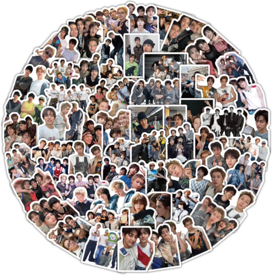 102-piece CORTIS Waterproof Sticker Set