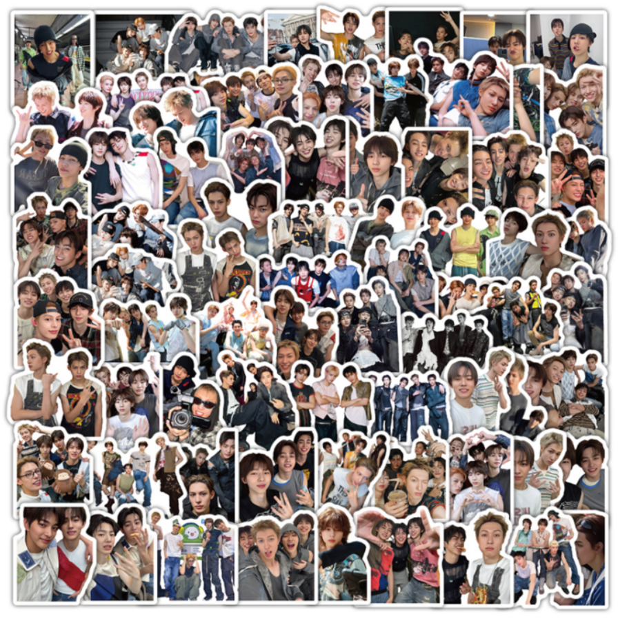 102-piece CORTIS Waterproof Sticker Set