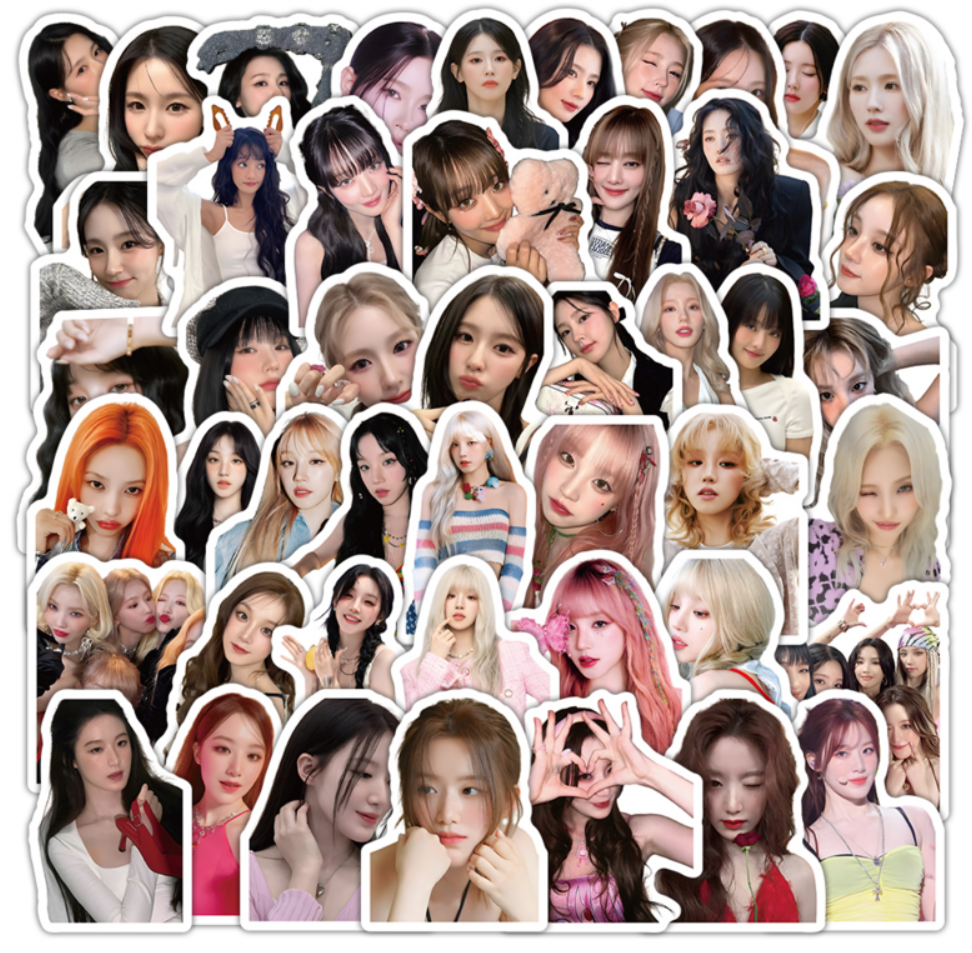 103-piece I-DLE Waterproof Sticker Set