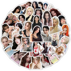 103-piece I-DLE Waterproof Sticker Set