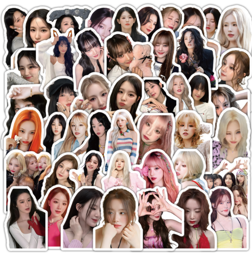 103-piece I-DLE Waterproof Sticker Set