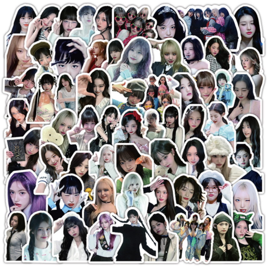 103-piece IVE Waterproof Sticker Set