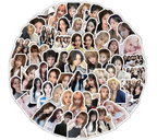 102-piece NMIXX Waterproof Sticker Set
