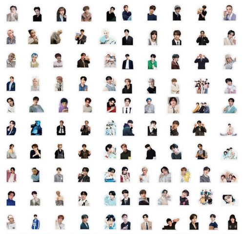 103-piece Stray Kids Waterproof Sticker Set