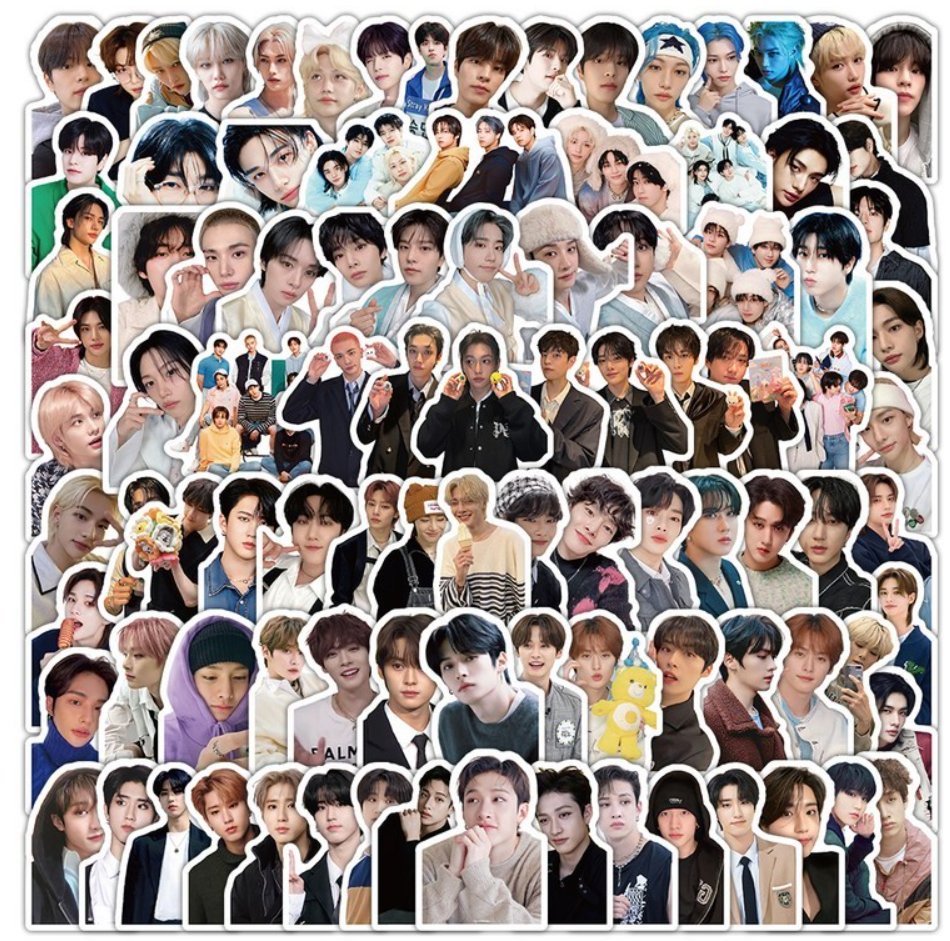 103-piece Stray Kids Waterproof Sticker Set