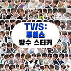 100-piece TWS Waterproof Sticker Set