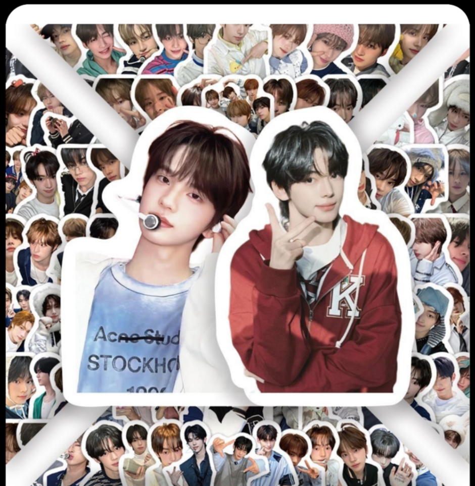 100-piece TWS Waterproof Sticker Set
