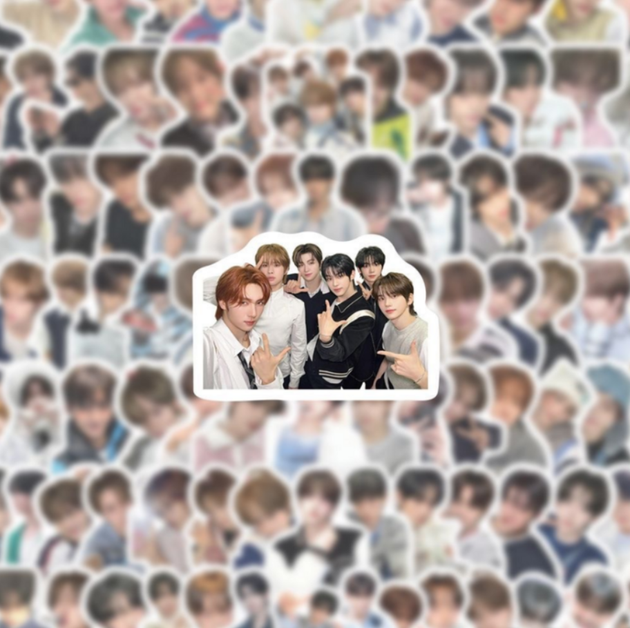 100-piece TWS Waterproof Sticker Set