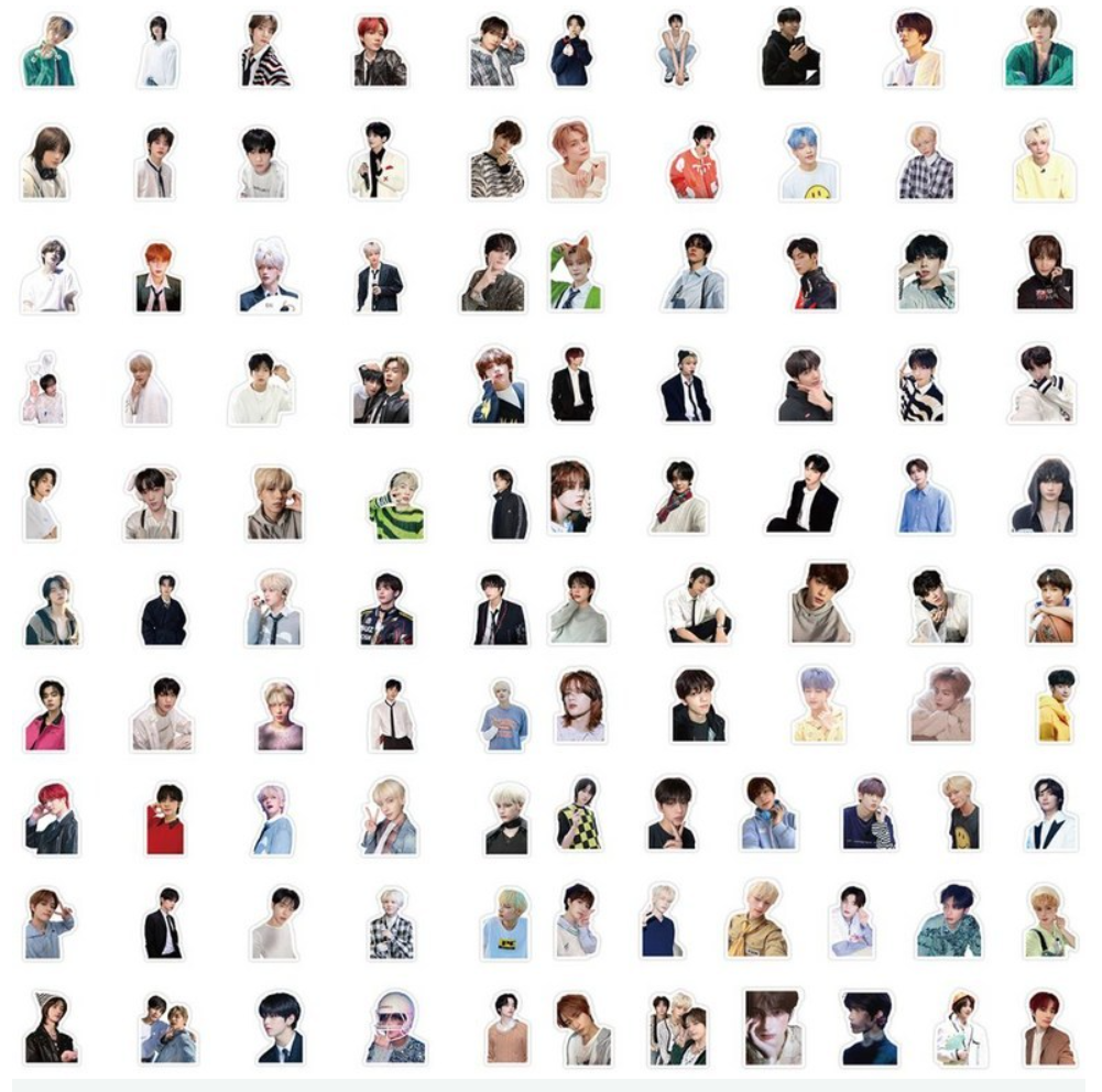 103-piece TXT Waterproof Sticker Set