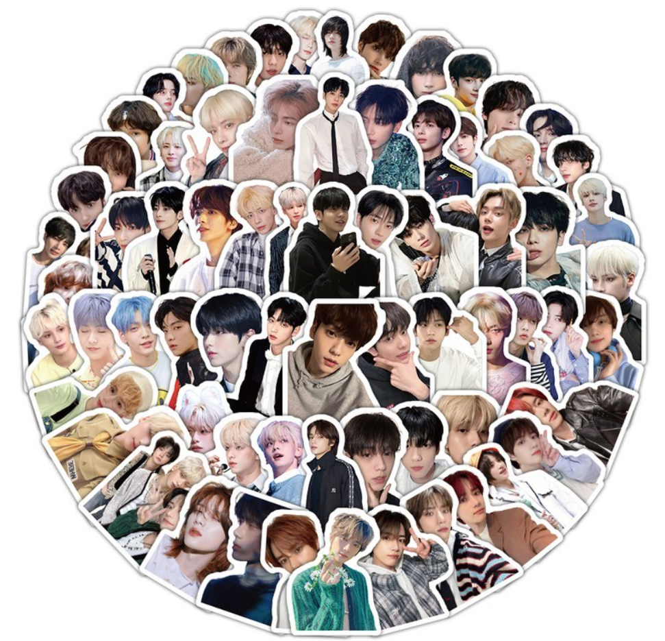103-piece TXT Waterproof Sticker Set