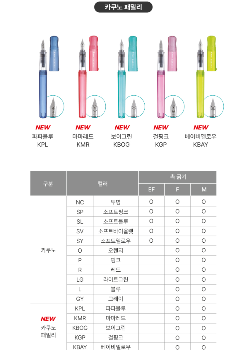 Pilot Kakuno Soft Blue Fountain Pen