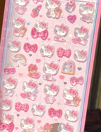 Sanrio Bonbon Drop 3D Sticker 6-Piece Set