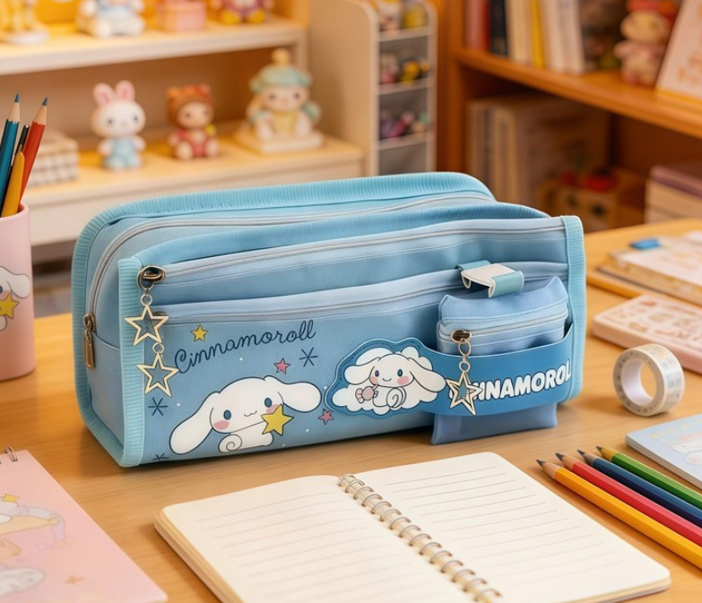 Sanrio Large Capacity Pencil Case