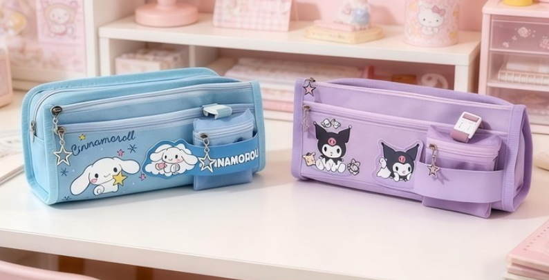 Sanrio Large Capacity Pencil Case