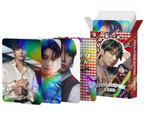 Official BTS Member Special Edition Hologram Photocard & Sticker Set (124 Pieces)