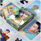 Official BTS Member Special Edition Hologram Photocard & Sticker Set (124 Pieces)