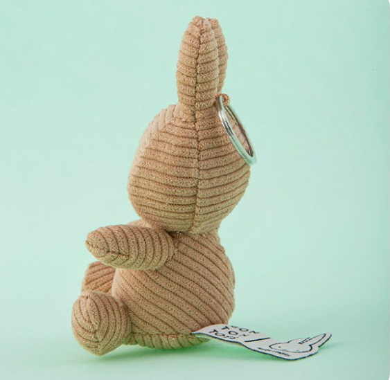 Miffy Corduroy Keyring Plush