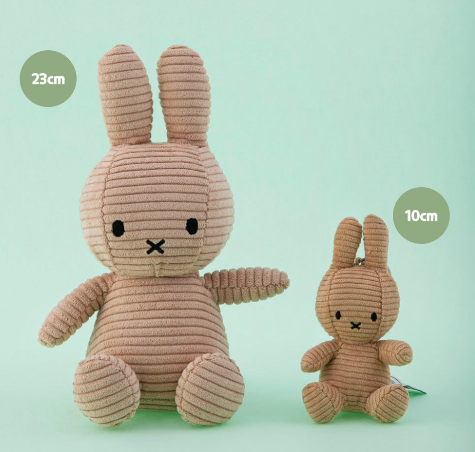 Miffy Corduroy Keyring Plush