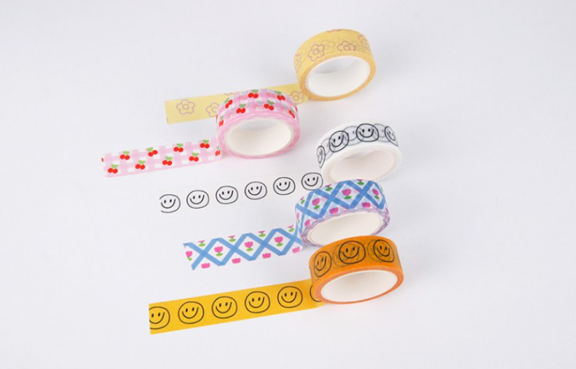 Smile Masking Tape Set of 5