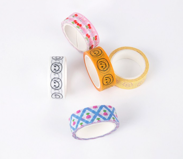 Smile Masking Tape Set of 5
