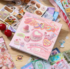 Japanese Retro Vibe Sticker Book 650+ pcs
