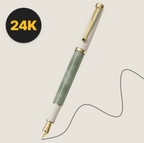 Fenora Classic 24K Gold Fountain Pen / PENORA 02 Beginner's Kit