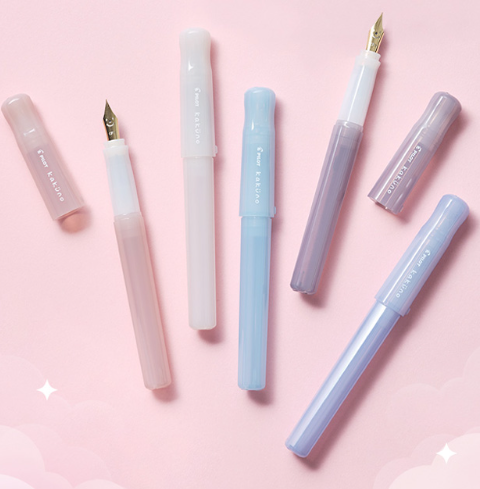 Pilot Kakuno Gold Nib Madoromi Color Series Fountain Pen
