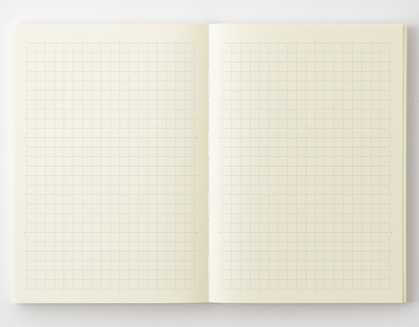 Midori MD Product A6 Paperback Notebook, Grid