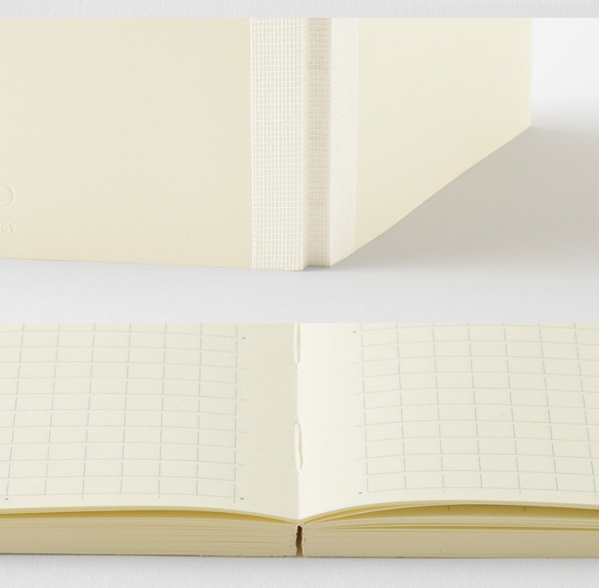 Midori MD Product A6 Paperback Notebook, Grid