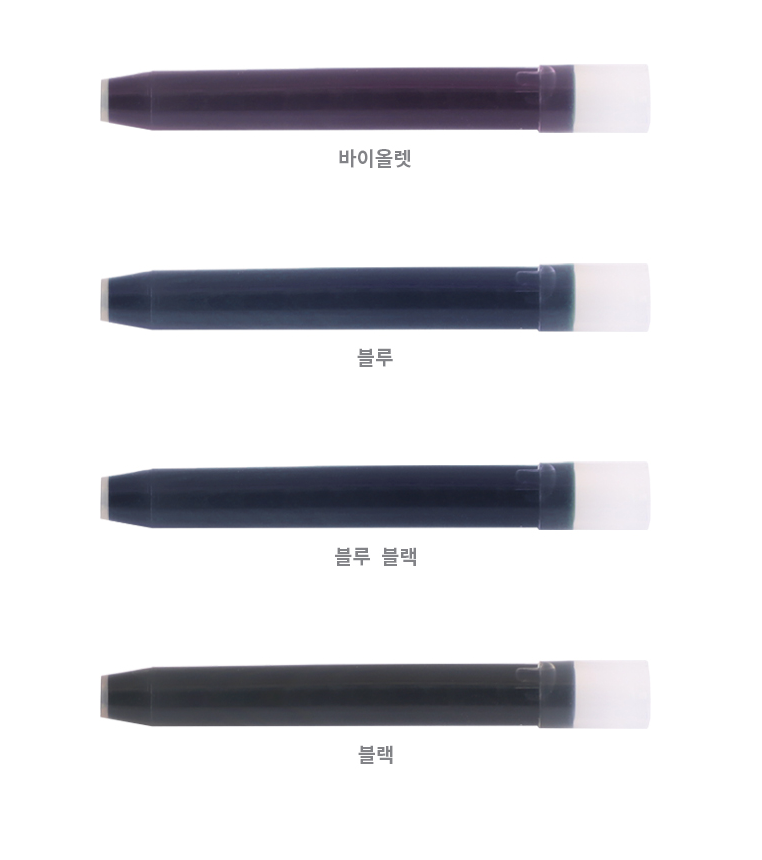 Pilot IRF-5S Fountain Pen Ink Cartridges 5-Pack