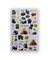 Cute Black Cat Daily Life Sticker Sheet | Kawaii Korean Stationery | Planner Deco