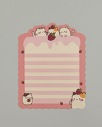Cake Cats Pink Letter Set