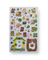 Cute Lucky Clover Bears Memo Sticker Sheet | Kawaii Korean Stationery | Penpal Journal Deco