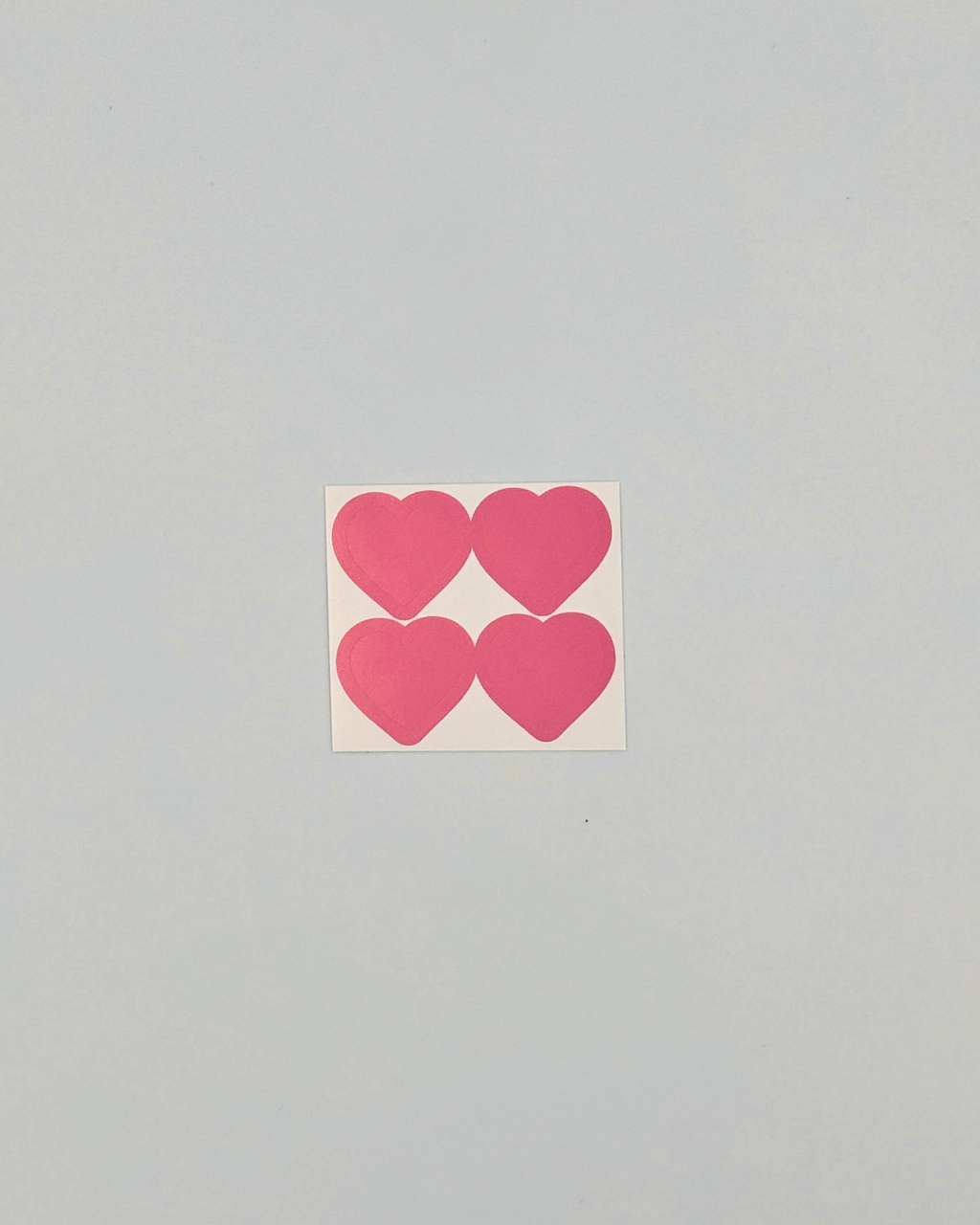 Gingham Hearts Letter Set