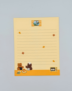 Cozy Bear Baking Letter Set