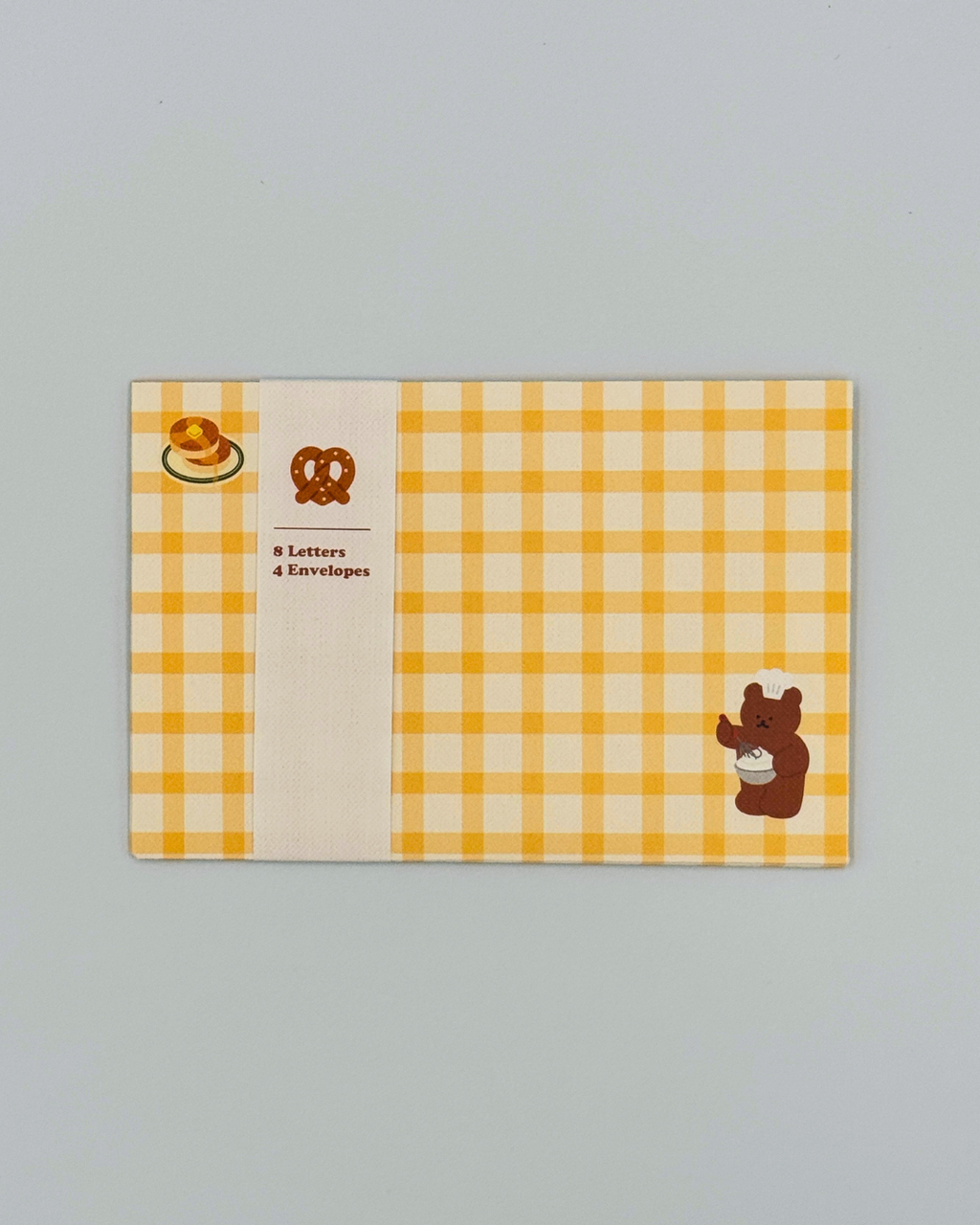 Cozy Bear Baking Letter Set