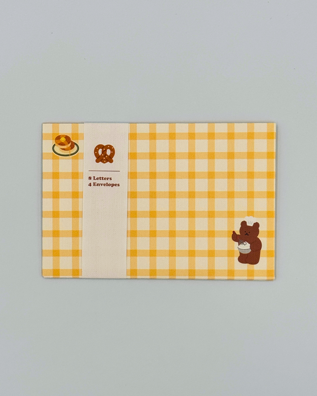 Cozy Bear Baking Letter Set