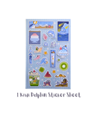 Kawaii Beach Summer Stationery Set