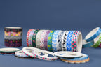 Washi Tape Blind Box | 14 Tapes from over 100 Designs