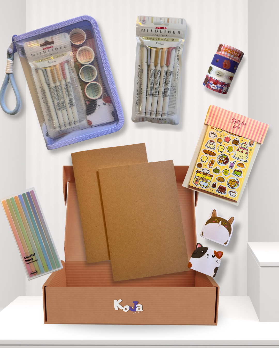 KStudy Essentials Bundle | Your Aesthetic Study Companion