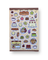 Cute Bakery Cafe & Desserts Sticker Sheet | Kawaii Korean Stationery | Planner Deco
