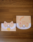 Envelope Set of 2 | Cat and Cheese