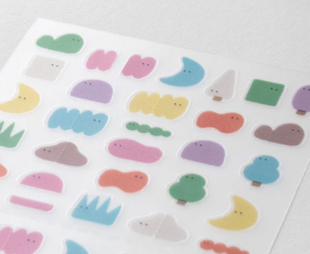Midori Diary Sticker 2027